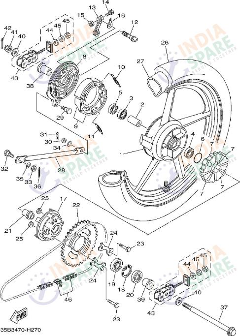 REAR WHEEL